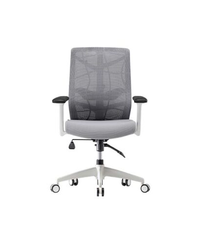 نيتشر كرسي مكتب رمادي دوار متحرك بدون مسند رأس وودي