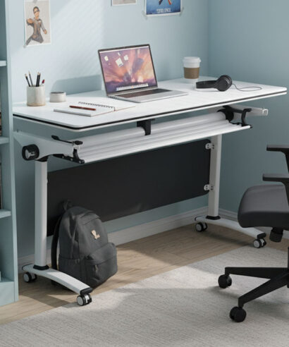 أورا بلاك مكتب قابل للطي وودي