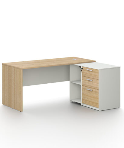 نيرا مكتب 160 سم وودي