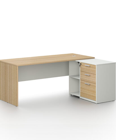 نيرا مكتب 180 سم وودي