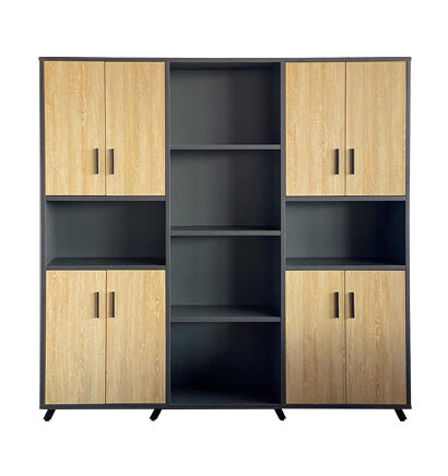 ناقو مكتبة كتب رمادي وودي